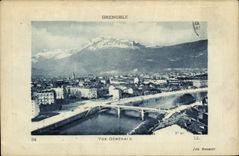 CPA Grenoble Vue Generale 