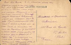 CPA Autour du Berceau 