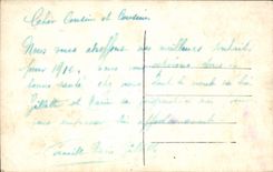 CPA Bonne Annee Femme