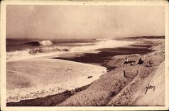 CPA Cote d'Argent Hossegor Landes l'Ocean a Moree Montante 