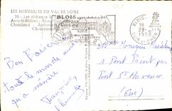 CPA Les Chateaux du val de Loire illumines Les Merveilles du val de Loire 