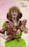 CPA Mille Baisers Femme