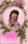 CPA Bonne Heureuse Fete de Ste Catherine Femme