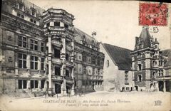 CPA Chateau de Blois Aile Francois I Facade Exterieure 