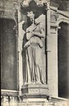 CPA Chateau de Blois aile de Francois Le Grand Escalier Statue de J Goujou 