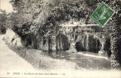 CPA Dole Les Grottes du Cours Saint Maurice 