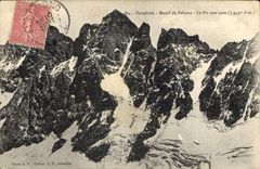CPA Dauphine Massif du Pelvoux Le Pic San nom 