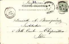 CPA Grenoble Palais de Justice 