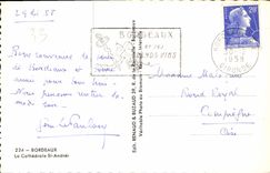 CPA Bordeaux La Cathedrale St Andre 