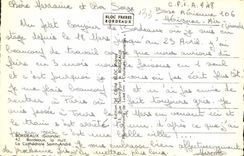 CPA Bordeaux Gironde Bordeaux la nuit La Cathedrale Saint Andre 