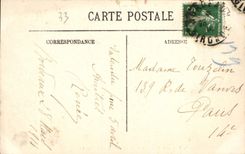 CPA Bordeaux Le Pont et la Ville pris de la Tour Saint Michel 