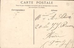 CPA Bordeaux Ruines du Palais Gatien III siecle 