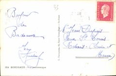 CPA Bordeaux vue panoramique 