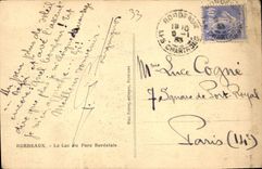 CPA Bordeaux Le Lac du Parc Bordelais 