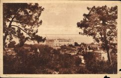 CPA Arcachon Cote d'Argent a Travers les Pins 