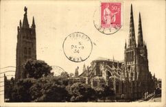 CPA Bordeaux Tour Pey Berland et Cathedrale Saint Andre 