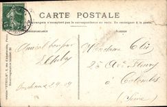 CPA Bordeaux les Colonnes Rostrales 