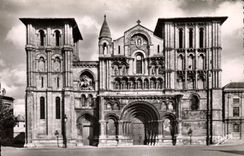 CPA Bordeaux l'Eglise Sainte Croix 