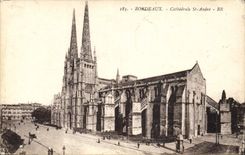 CPA Bordeaux Cathedrale St Andre 