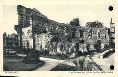 CPA Bordeaux Les Ruines du Palais Gallien 