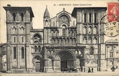 CPA Bordeaux Eglise Sainte Croix 