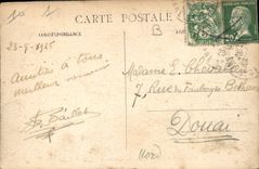 CPA Bordeaux Le Monument de Girondins et l'Esplanade des Quinconces 