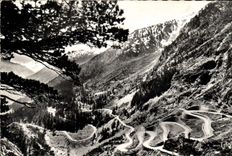 CPA Vallee d'Aure Route de Cap de long les Lacets d'Oredon 