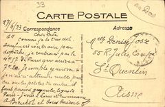 CPA Bordeaux Panorama vu de la Tour Saint Michel 