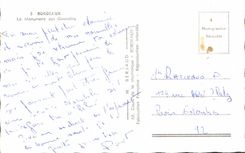 CPA Bordeaux Le Monument des Girondins 