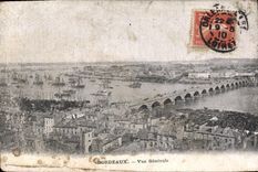 CPA Bordeaux Vue generale 