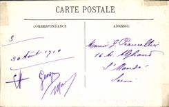 CPA Bordeaux Les Ruines du Palais Gallien III siecle 