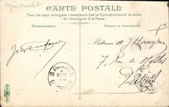 CPA Bordeaux Porte du Palais 