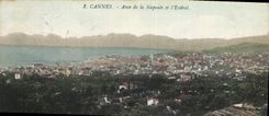 CPA Cannes Anse de la Napoule et l'Esterel 