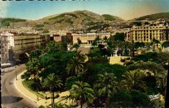 CPA La Cote d'Azur Nice Le Jardin Albert 