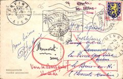 CPA La Cote d'Azur Menton AM Le Port La Ville 