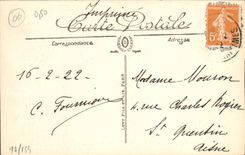 CPA Iles de Lerins Saint Honorat L'Ancien Monastere