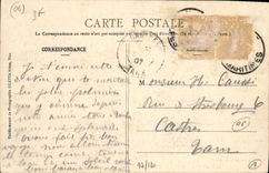 CPA Nice Avenue Massena Casino et Jardin des Palmiers 