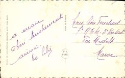 CPA Ce Que Je Cache Dans Mons Coeur Femme