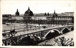 CPA Lyon Pont Wilson et l'Hotel Dieu 