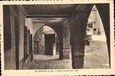 CPA Sospel Una Vieille Rue 