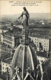 CPA Lyon Ancienne Eglise de N D de Fourviere Statue de l'Immaculee Conception 