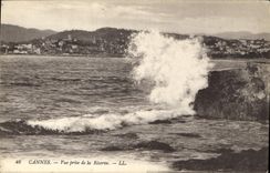 CPA Cannes Vue prise de la Reserve 