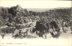 CPA Antibes Les Rocher 