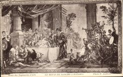 CPA Le Repas De Sancho a Bataria 