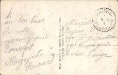 CPA Il reviendra le temps heureux Ou tes desirs comblaint mes voeux Femme Soldat Militaria