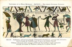 CPA Tapisserie de la Reine Mathilde Bayeux 