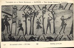 CPA Tapisserie de la Reine Mathilde Bayeux 