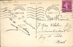 CPA Bordeaux Monument des Girondins et les Quinconces 