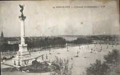 CPA Bordeaux Esplanades des Quinconces 
