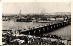CPA Bordeaux Gironde Le pont de pierre 